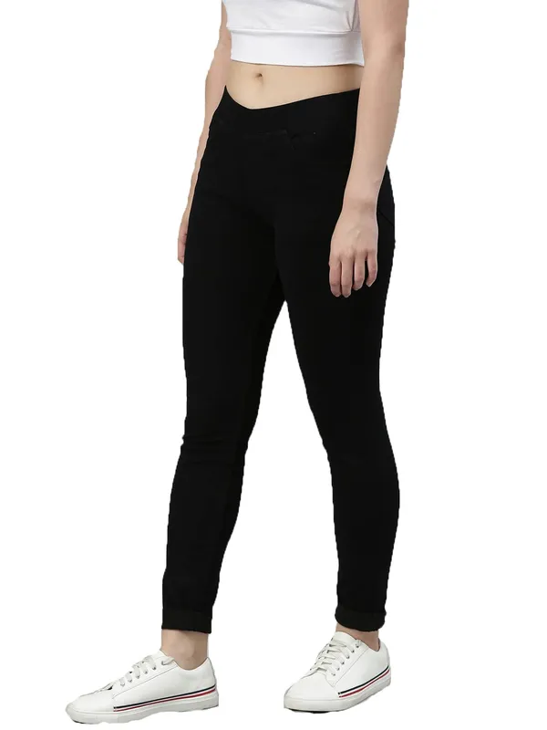 Trendy_Solid_Jeggings_For_Women_|_Black