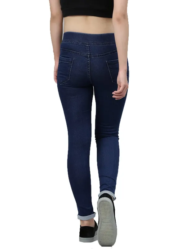 Trendy_Solid_Jeggings_For_Women_|_Dark_Blue