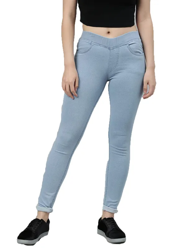 Trendy_Solid_Jeggings_For_Women_|_Light_Blue