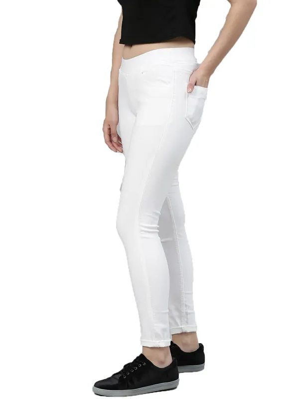 Trendy_Solid_Jeggings_For_Women_|_White