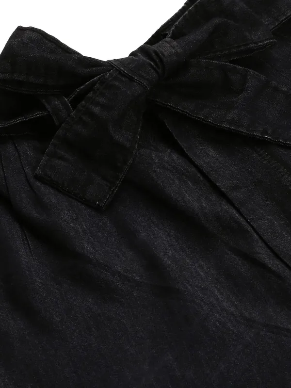Regular_Denim_Plazzo_For_Women_|_Black