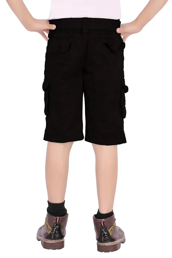 Three_Fourth_Cargo_Pant_For_Boys_|_Black