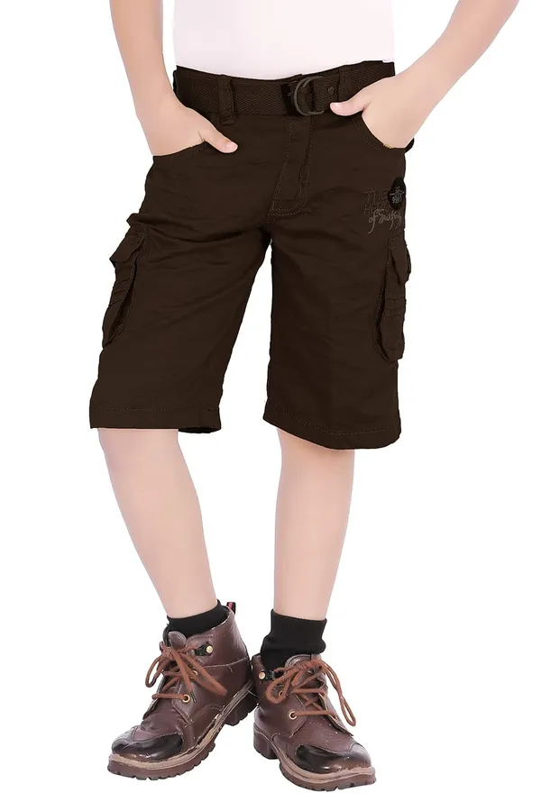 Three_Fourth_Cargo_Pant_For_Boys_|_Brown