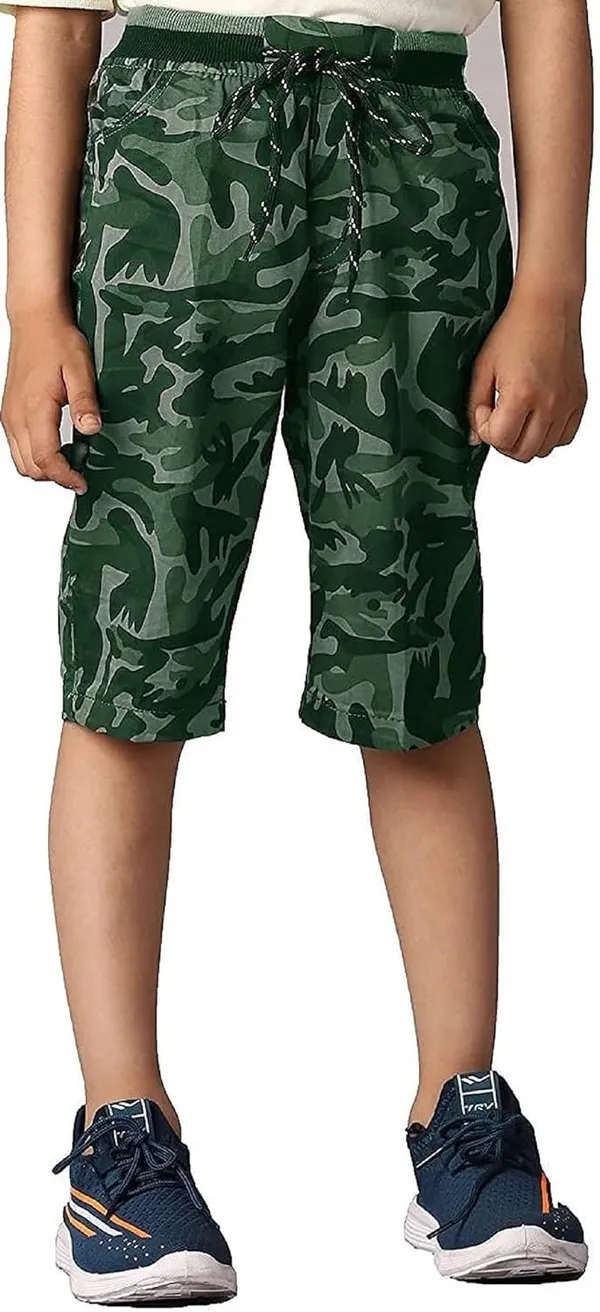 Stylish_Stretchable_Solid_Shorts_For_Men_|_Green