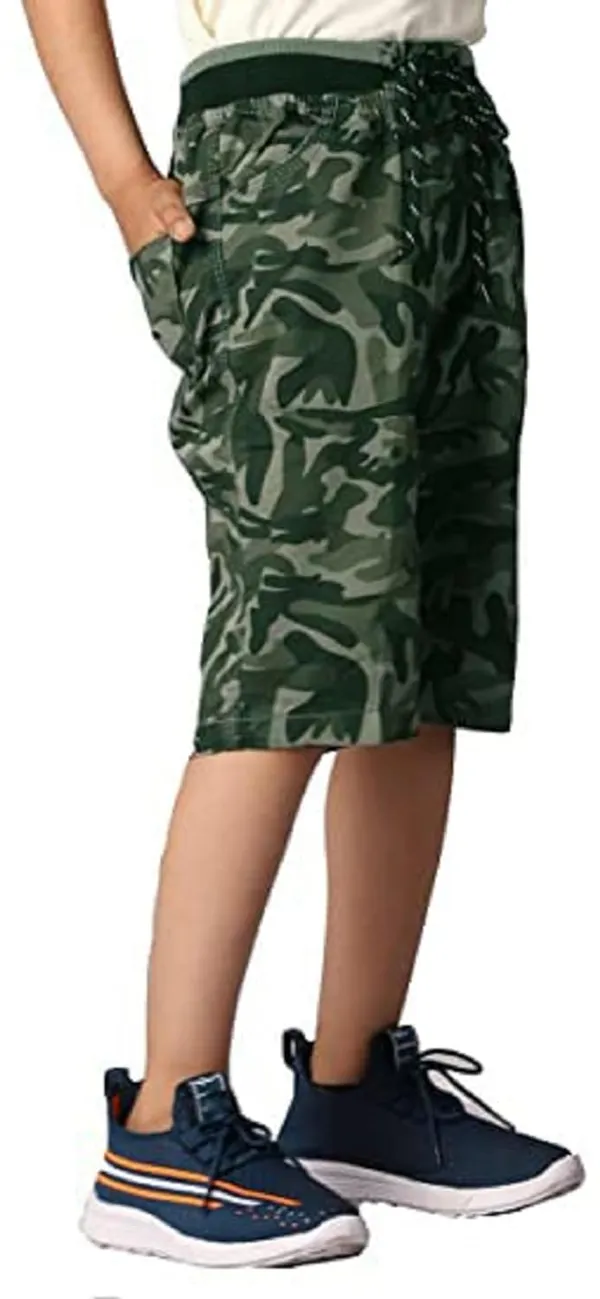 Stylish_Stretchable_Solid_Shorts_For_Men_|_Green