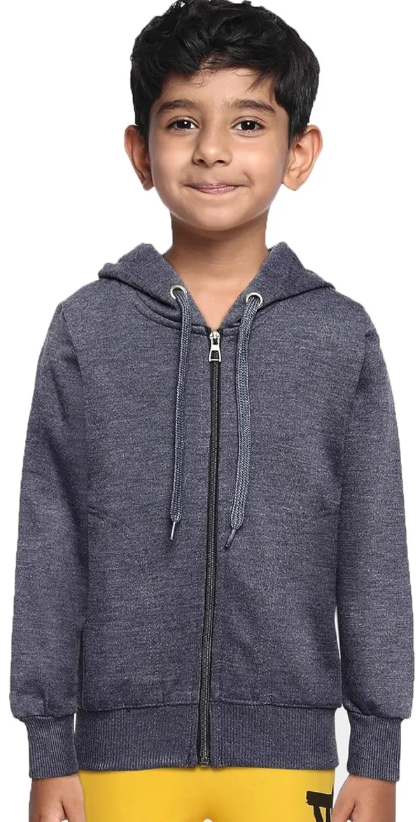 Melange_Blue_Hoodie_For_Boys