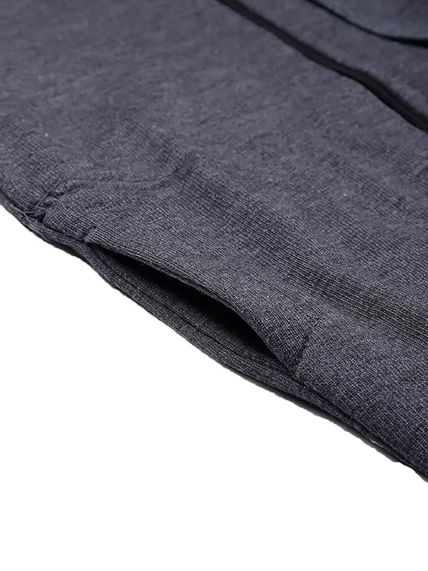 Melange_Blue_Hoodie_For_Boys