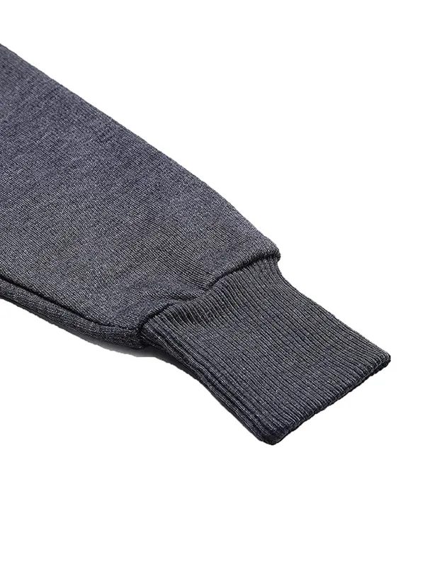 Melange_Blue_Hoodie_For_Boys