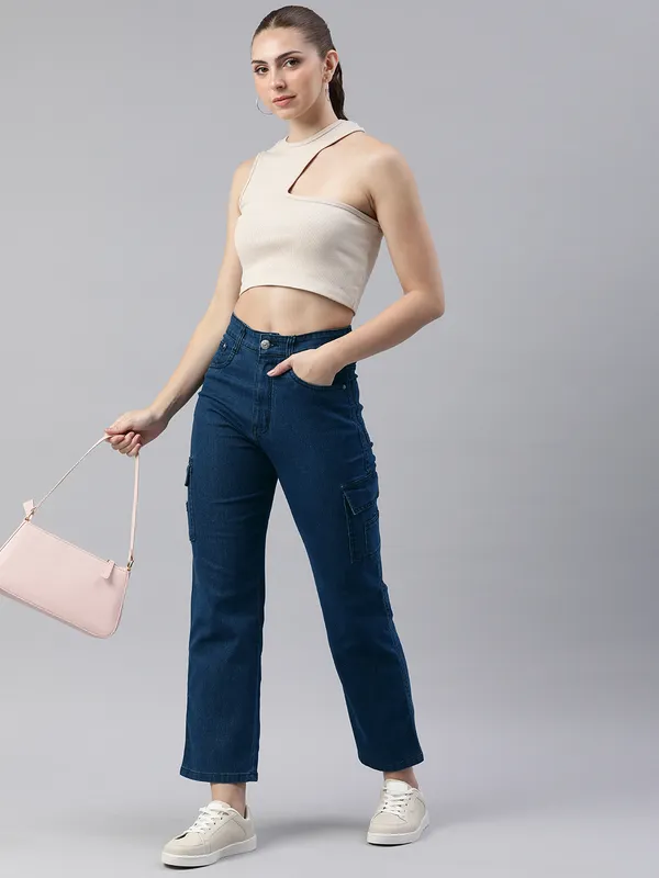 Regular_Stretchable_Denim_Jeans_For_Women_|_Dark_Blue