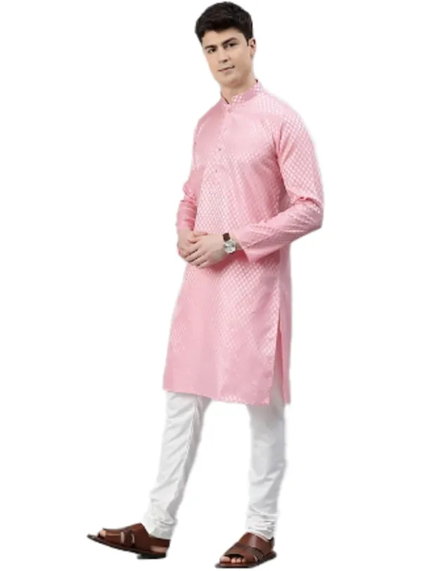 Pink_Kurta_with_Pyjamas_For_Men
