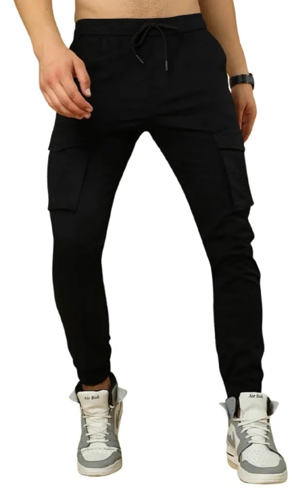 Slim_Fit_Jogger_Trousers_Pants_for_Men_|_Black