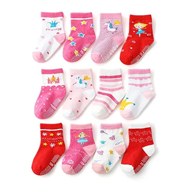 Multicolour_Baby_Girl's_Regular_Cotton_Socks_(Pack_Of_4)