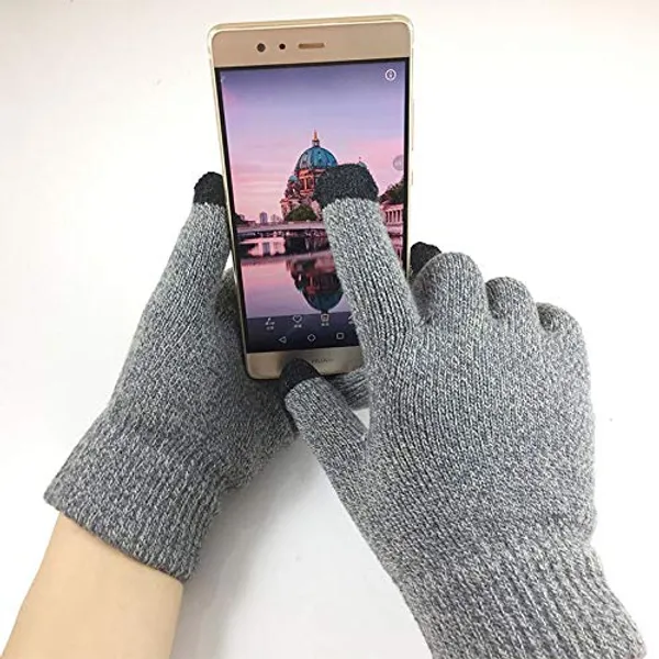Lightgrey_Gloves_For_Women