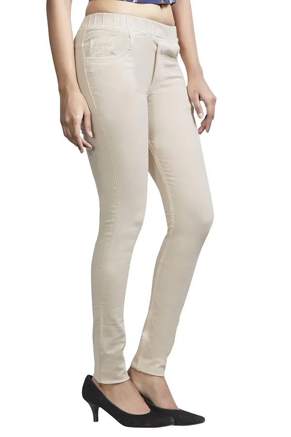 Beige_Jegging_For_Women