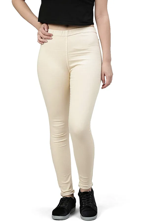 Beige_Jeggings_For_Women