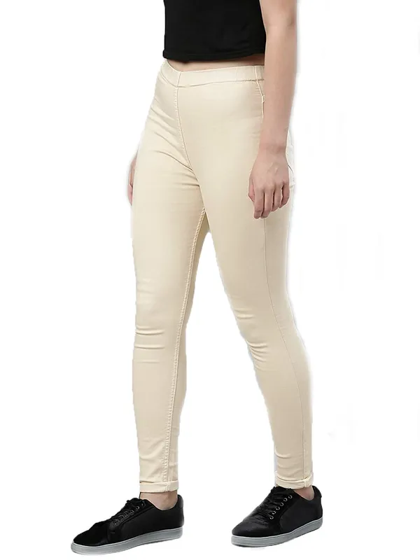 Beige_Jeggings_For_Women
