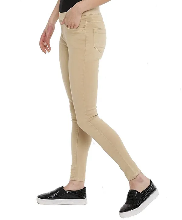 Beige_Jeggings_For_Women