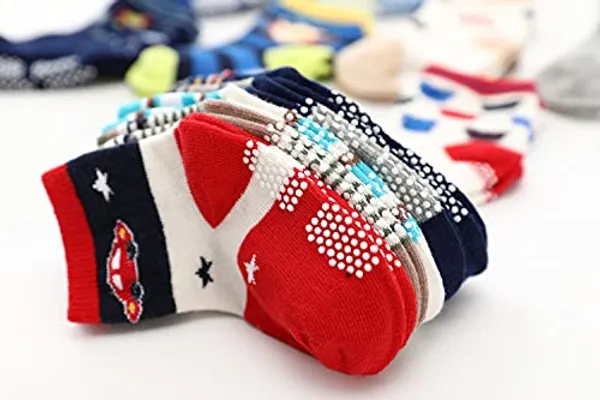 Multicolour_Boy_&_Girl_Cotton_Baby_Socks_Knitted_Cartoon_Grip_Kids_Anti_Slip_Unisex_Baby_Socks_(Color_May_be_Vary)_(Pack_Of_8,_2-3_years)
