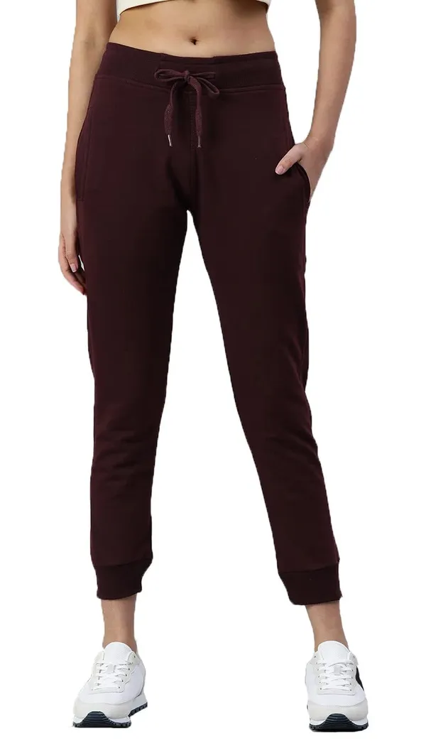 Wine_Trackpants_For_Women