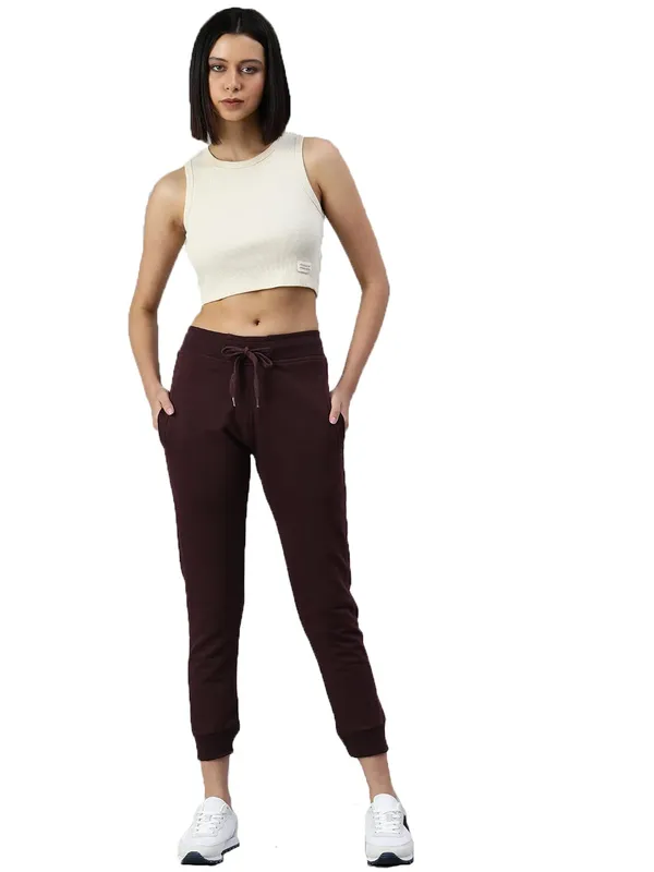 Wine_Trackpants_For_Women
