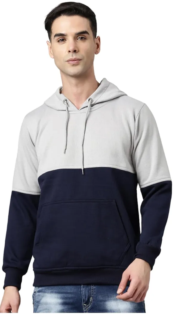 Light_Grey_&_Blue_Hoodie_For_Mens