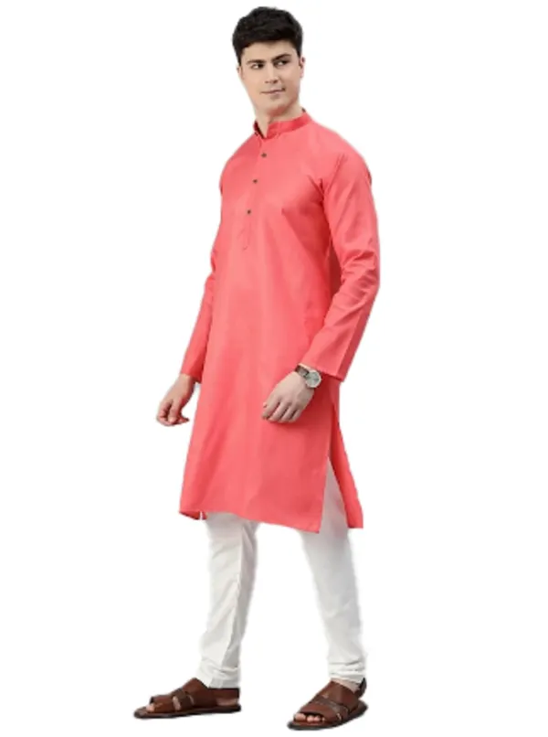 Dusky_Pink_Kurta_with_Pyjamas_For_Mens
