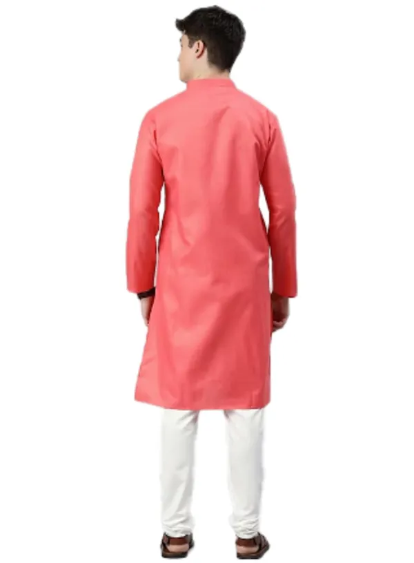 Dusky_Pink_Kurta_with_Pyjamas_For_Mens