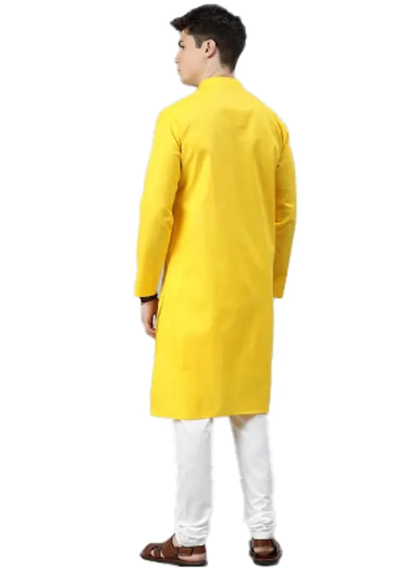 Yellow_Kurta_with_Pyjamas_For_Mens