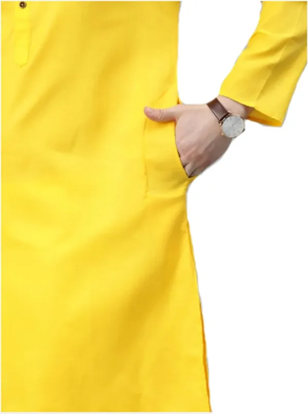 Yellow_Kurta_with_Pyjamas_For_Mens