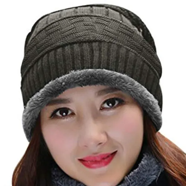 Steel-Grey_Snow_Proof_Inside_Fur_Unisex_Wool_Beanie_Cap_with_Scarf_Set_Warm_Knit_Hat_Thick_Fleece_Lined_Winter_Hat_&_Scarf_for_Men_&_Women_(Steel_Grey)