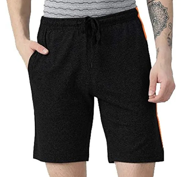 Solid_Sports_Shorts_For_Mens_|_Black