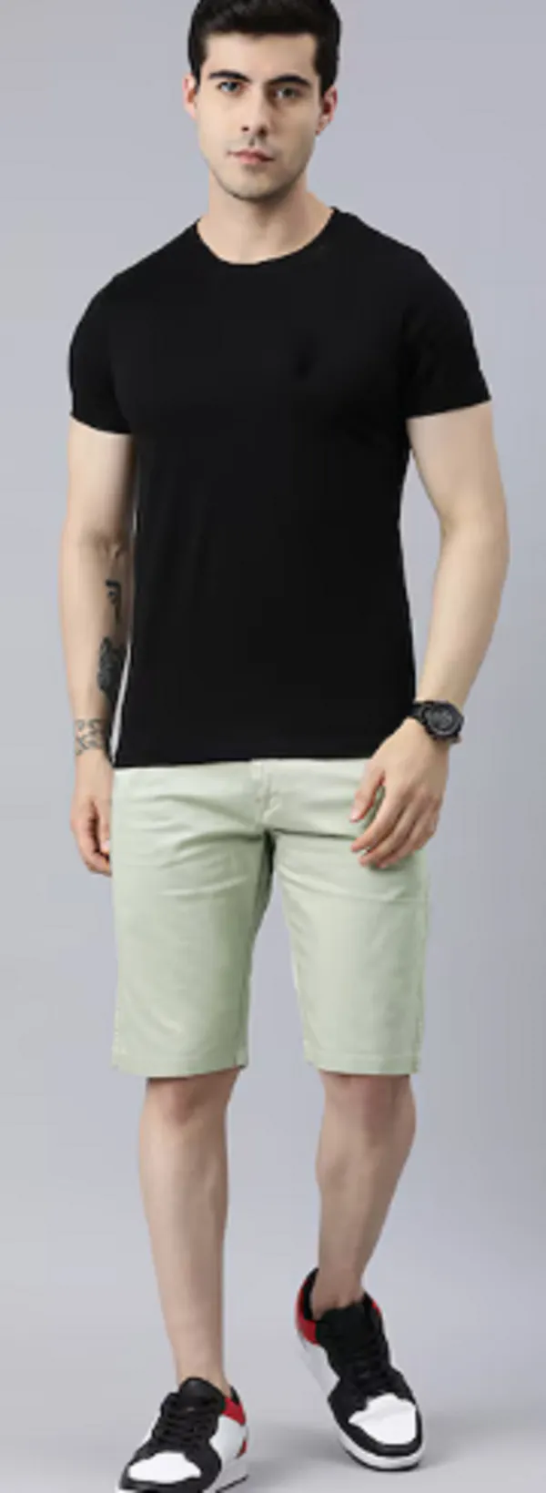 Light_Green_Shorts_For_Mens
