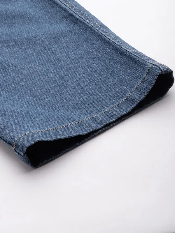 Denim_Cargo_Jeans_|_Clean_Look_Mid-Rise_Blue_Straight_Fit_for_Women_|_Stone_Blue