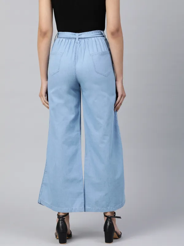 Regular_Denim_Plazzo_For_Women_|_Iceblue