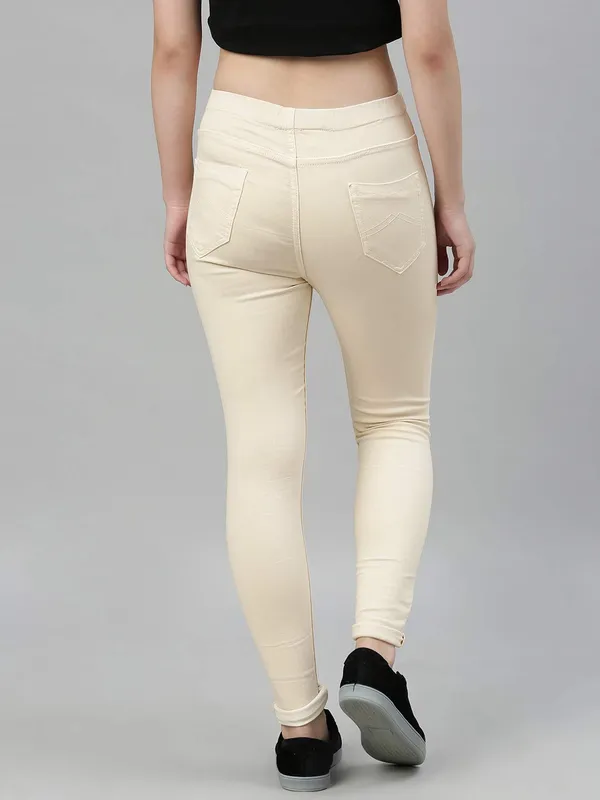 Beige_Jeggings_For_Women