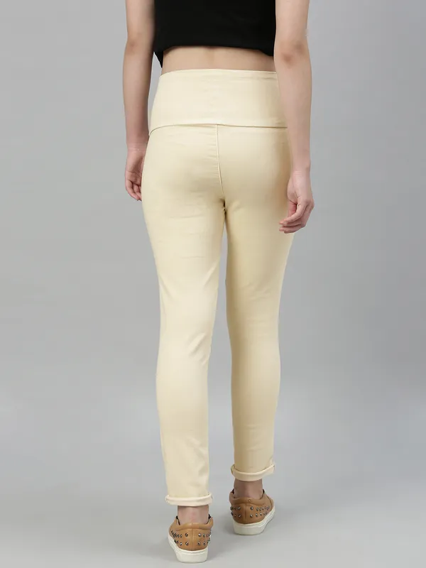 Beige_Jegging_For_Women