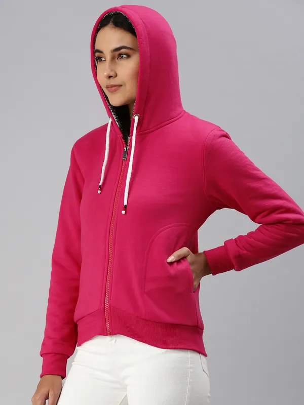 Dark_Pink_Hoodie_For_Women
