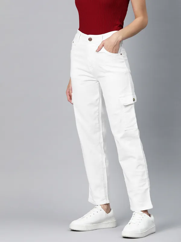 White_Joggers_For_Women