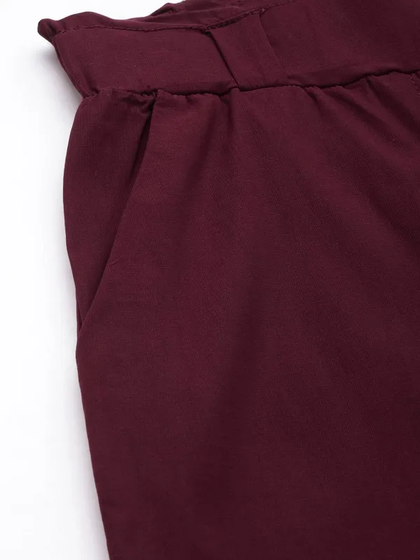 Wine_Pant_For_Women