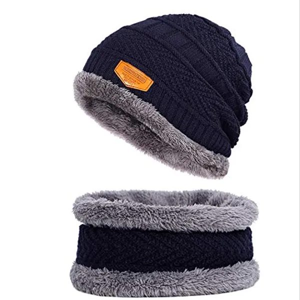 Blue_Fur_Wool_Unisex_Beanie_Cap_with_Neck_Warmer_Set_Knit_Hat_Thick_Fleece_Lined_Winter_Hat_for_Women_(Blue)
