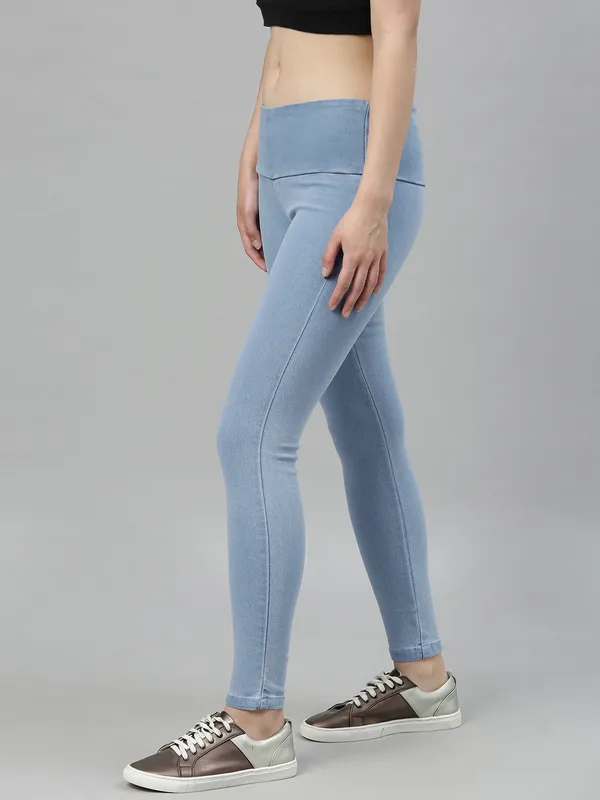 Ice_Blue_Jegging_For_Women