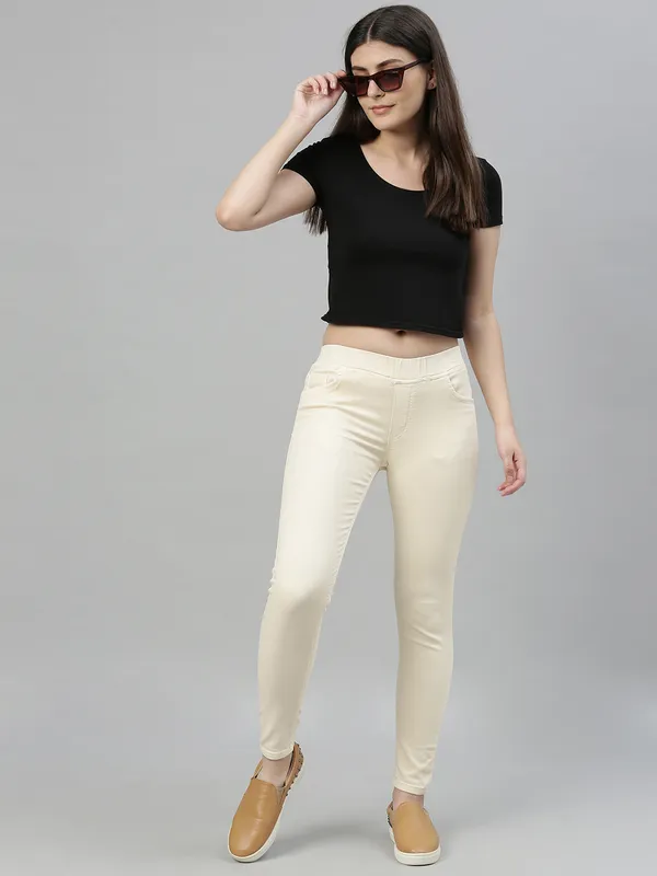 Beige_Jeggings_For_Women