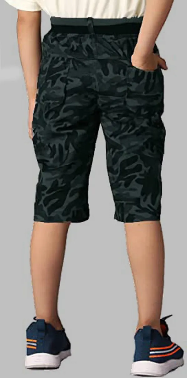 Casual_three_fourth_Pant_For_Boys_|_White