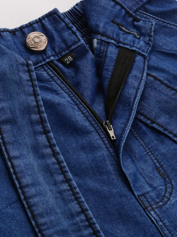 Regular_Denim_Plazzo_For_Women_|_Blue