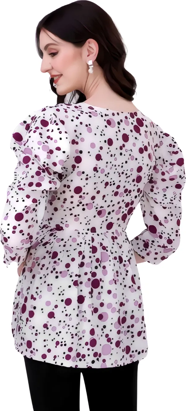 Purple_Classic_Crepe_2D_Dot_Trending_Tunic_Tops