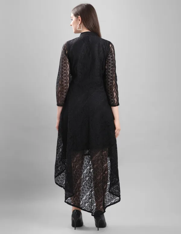 Black_Heavy_Coding_Net_With_Inner_Premium_High_Low_Dress_For_Women