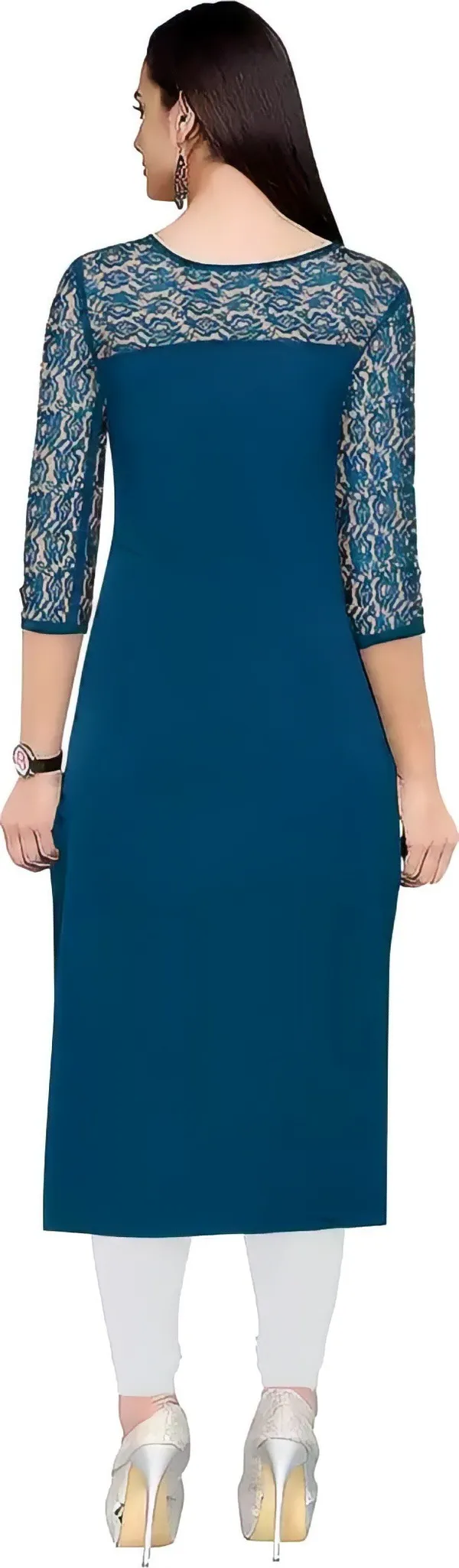 Purple&Light_Blue_Crepe_Solid_Kurta_For_Women