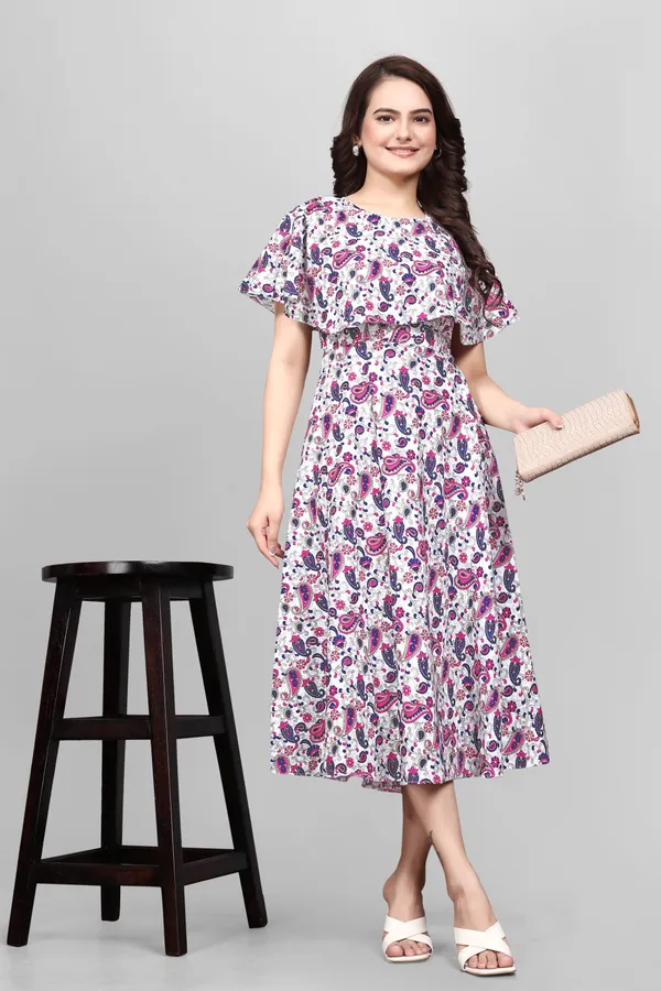 Pink_Classic_Crepe_Mango_Floral_Fit_&_Flare_Wrap_Dress_For_Women