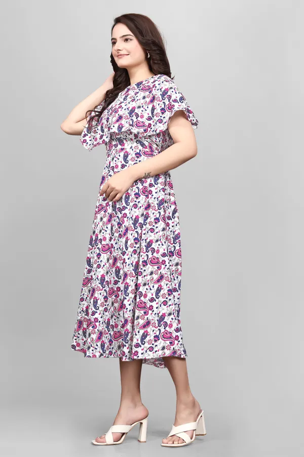 Pink_Classic_Crepe_Mango_Floral_Fit_&_Flare_Wrap_Dress_For_Women