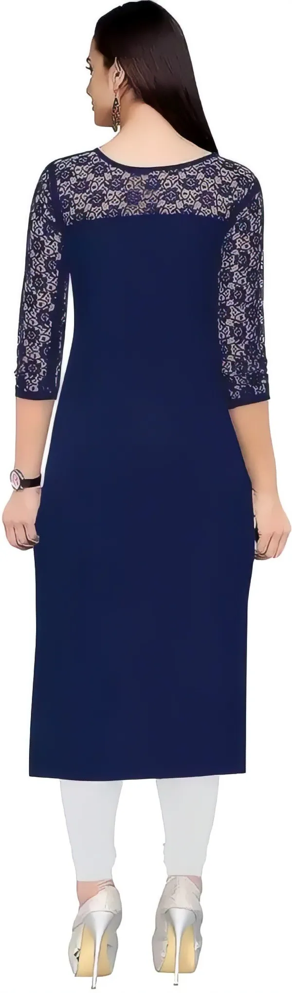 Women_Yellow_&_Blue_Premium_Crepe_Solid_Straight_A-Line_Combo_Kurtis